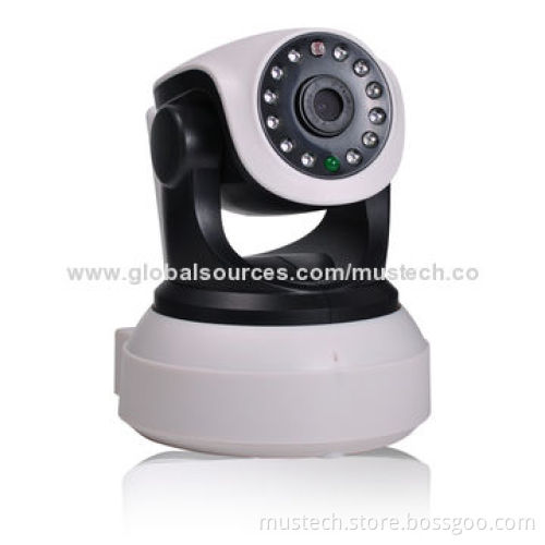 Wireless IP Camera with up to 8m Night Vision Range, Motion Detection/Alarm
